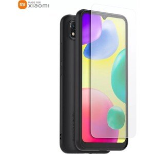 Made for Xiaomi TPU Kryt + Tvrdené Sklo pre Xiaomi Redmi 9C/10A Black