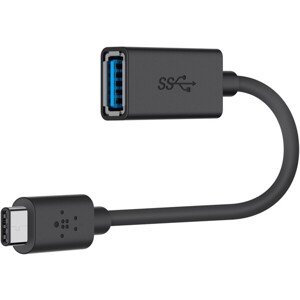 Belkin USB-A 3.0/USB C redukcia čierna