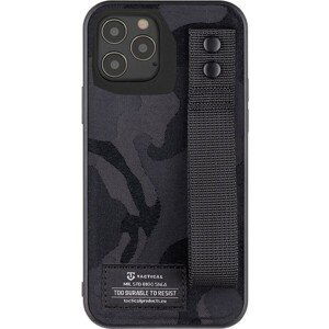 Tactical Camo Troop Kryt pre Apple iPhone 12/12 Pro čierny