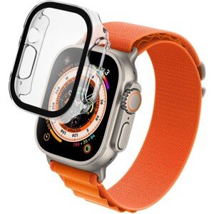 Ochranné púzdro FIXED Pure s temperovaným sklom pre Apple Watch Ultra 49 mm, číre