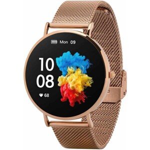 Garett Smartwatch Verona zlatá, oceľ