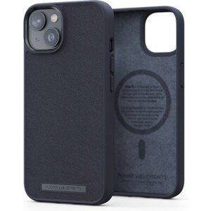 Leather Magsafe Case iPhone 14 Black, Njord Genuine Leather Magsafe Case iPhone 14 Black