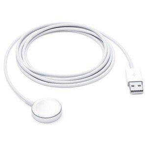 MX2F2ZM/A Apple Magnetický Nabíjací Kábel pre Apple Watch (2m) White (Bulk)