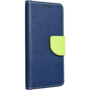 Fancy Book case pre SAMSUNG A34 5G navy/lime