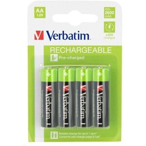 Verbatim AA Premium nabíjacia batéria 2600 mAh (4ks)