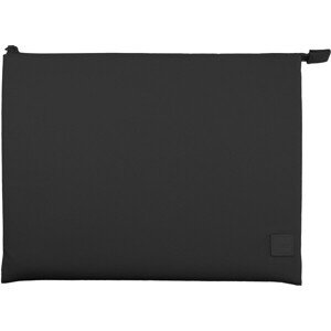 UNIQ LYON SNUG-FIT PROTECTIVE RPET FABRIC LAPTOP SLEEVE (UP TO 16”) - MIDNIGHT BLACK (MIDNIGHT BLACK