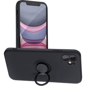 SILICONE RING Case for IPHONE 11 black