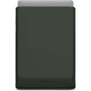 Woolnut Coated PU Sleeve púzdro pre 16" MacBook Pro tmavo zelené