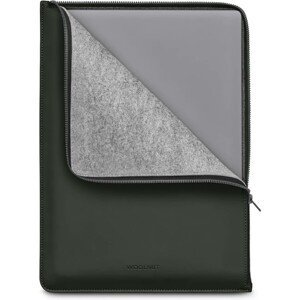 Woolnut Coated PU Folio puzdro pre 16" MacBook Pro tmavo zelené