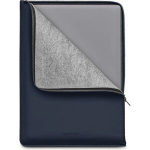 Woolnut Coated PU Folio puzdro pre 16" MacBook Pro tmavo modré