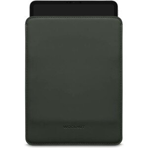 Woolnut Coated PU Sleeve púzdro pre 11" iPad Pro/Air tmavo zelené