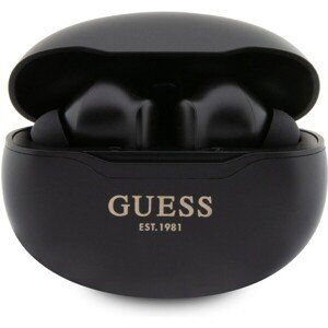 Guess True Wireless Metalic Finish BT5.3 6H Stereo Earphones Black