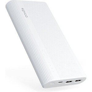 Epico Multiport powerbanka 20 100mAh biela