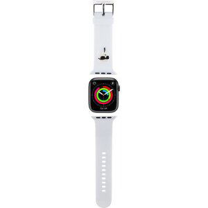 Karl Lagerfeld Karl Head NFT Remienok pre Apple Watch 42/44 White