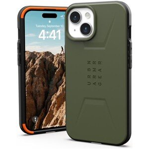 UAG Civilian MagSafe iPhone 15 olivový