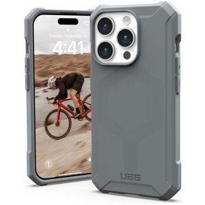 UAG Essential Armor MagSafe iPhone 15 Pro strieborný