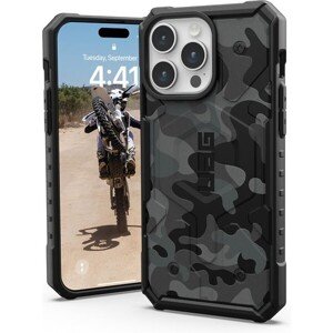 UAG Pathfinder SE MagSafe iPhone 15 Pro Max čierny maskáč