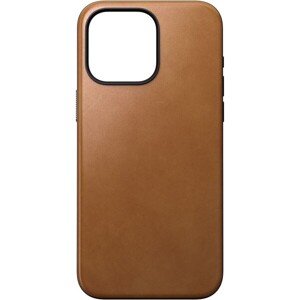 Nomad Modern Leather MagSafe kryt iPhone 15 Pro Max english tan