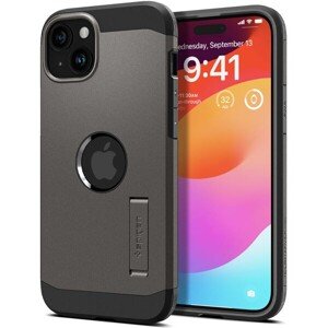 Spigen Tough Armor MagFit kryt iPhone 15 hnedý