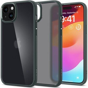 Spigen Ultra Hybrid kryt iPhone 15 zelený