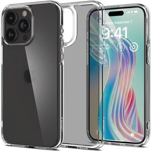 Spigen Ultra Hybrid kryt iPhone 15 Pro priehľadný