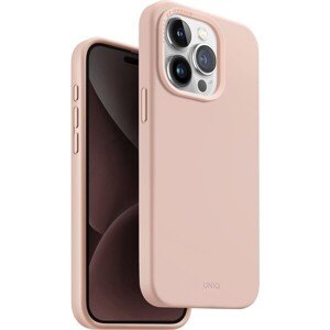 UNIQ HYBRID IPHONE 15 PRO (2023) 6.1 MAGCLICK CHARGING LINO HUE - BLUSH (PINK)