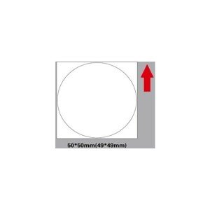 Niimbot štítky R 50x50mm 150ks Round pre B21,B3S,B1