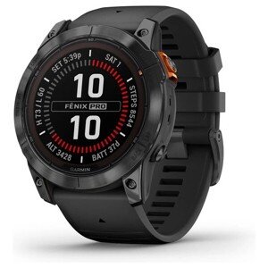 Garmin fenix 7X Pro Solar Gray/Black Band