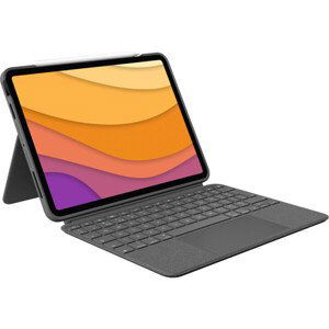 Logitech Combo Touch púzdro s CZ klávesnicou iPad Air 10,9" (4.5. generácia) šedé