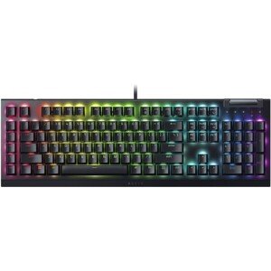 Razer BlackWidow V4 X Yellow Switch US herná klávesnica čierna