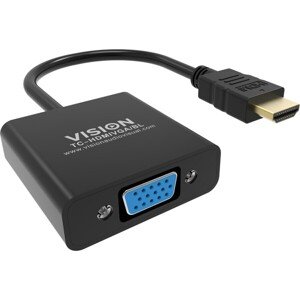 Vision HDMI na VGA adaptér TC-HDMIVGA/BL čierny