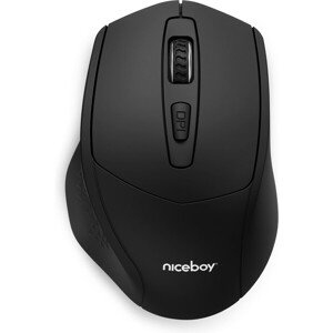 Niceboy Office M10 Ergonomic bezdrôtová myš čierna