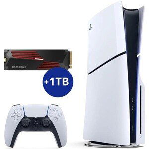 PlayStation 5 (verzia slim) + 1TB SSD