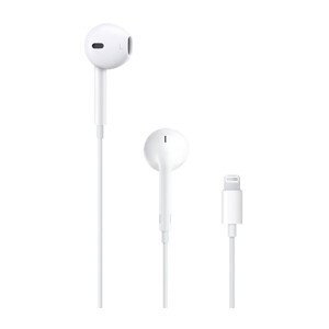 Apple EarPods Lightning slúchadlá s mikrofónom biela