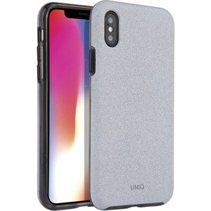 UNIQ Lithos Moonstone iPhone XS Max sivé