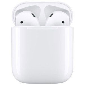 Apple AirPods bezdrôtové slúchadlá (2019) biela