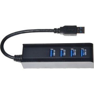 PremiumCord USB 3.0 Superspeed Hub 4-portový