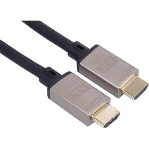 PremiumCord kábel HDMI 2.1 M/M 8K@60Hz Ultra High Speed pozlátené konektory čierne 2m