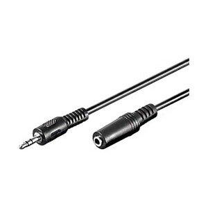 PremiumCord predlžovací Jack 3.5mm M/F 5m