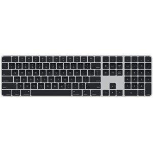 Apple Magic Keyboard s Touch ID a číselnou klávesnicou - americká angličtina - čierne klávesy
