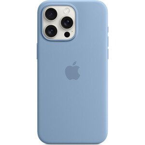 Apple silikónový kryt s MagSafe na iPhone 15 Pro Max ľadovo modrý