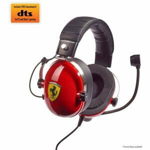 Herné slúchadlá s mikrofónom Thrustmaster T.RACING SCUDERIA FERRARI edícia DTS