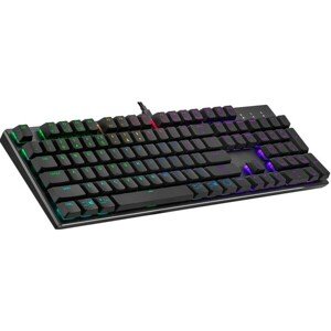 Cooler Master SK652 herná klávesnica TTC Low Red Switch US čierna