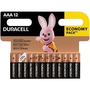 Duracell Basic AAA alkalická batéria, 12 ks