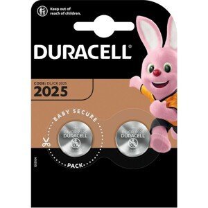 Duracell DL/CR 2025 lítiová batéria, 2 ks