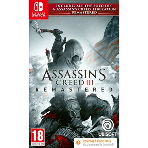 Assassin's Creed 3 + Liberation Remastered (Code in Box) (Switch)