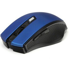 Omega mouse bezdrôtová OM08WBL čierno-modrá