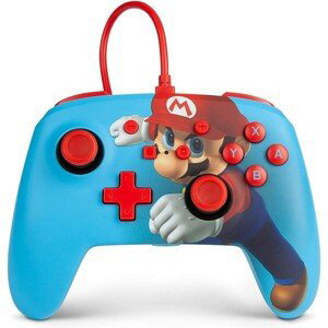 PowerA Enhanced drôtový herný ovládač - Mario Punch (Switch)