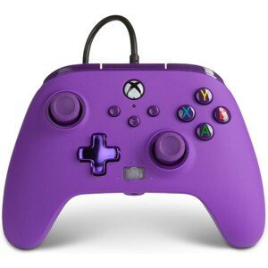 PowerA Enhanced drôtový herný ovládač (Xbox) fialový