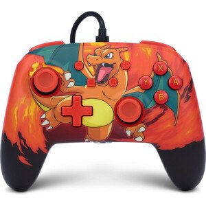 PowerA Enhanced Wired Controller pre Nintendo Switch - Pokémon: Charizard Vortex